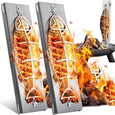 2x Flammlachsbrett Set