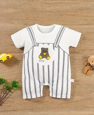 Baby Kleidung Strampler Overall Outfit Neugeborene Erstausstattung Geschenk Mäd.