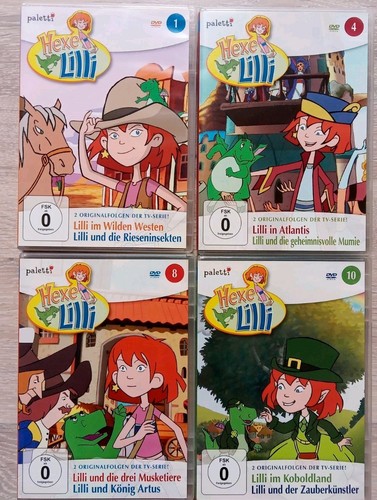 Hexe lilli dvds - 4, st.