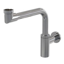 Raumspar-Siphon - Geruchsverschluss - DIN-Anschluss - Reinigungsöffnung (A)