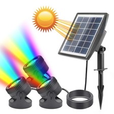 RGB LED Solar Teichbeleuchtung