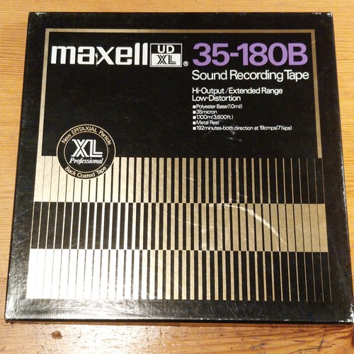 Maxell udxl 180b tonband - udxl,