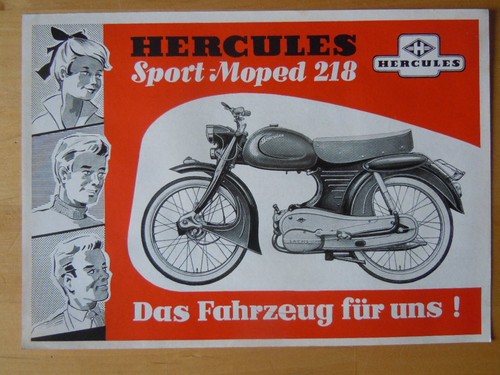 Hercules prospekt 1958 - 1958, sport