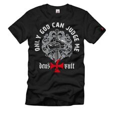deus vult only god can judge me Ritter Kreuzritter Templer Schwert T-Shirt#38549