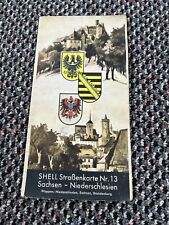 Shell Straßenkarte Nr. 13 Sachsen-Niederschlesien