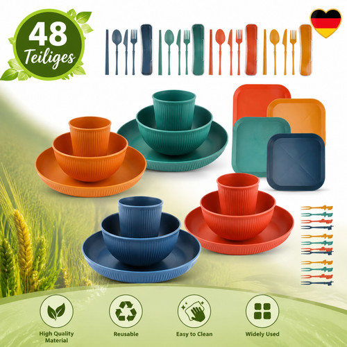 Teiliges camping besteckset - teiliges,