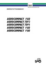 Werkstatthandbuch Reparaturhandbuch Deutz Agrocompact F60 70F3 70F4 F80 F90