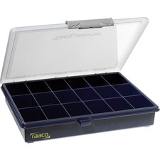 raaco Assorter 5-18 Sortimentskasten (L x B x H) 240 x 195 x 43 mm Anzahl Fäc...