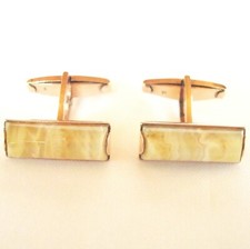 Russische Achat Manschettenknöpfe 875 er Silber old silver cufflinks / AK 353