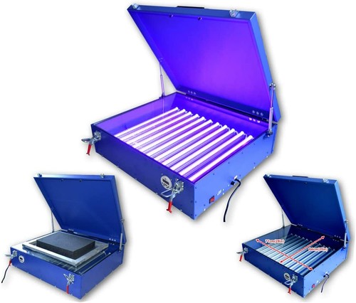 Exposure unit for screen - for,