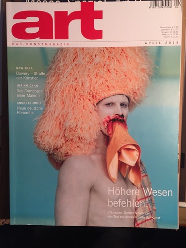 Art kunstmagazin 2013 - kunstmagazin, 04/2013