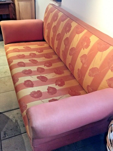 Altes sofa couch massiv schwer - sofa,