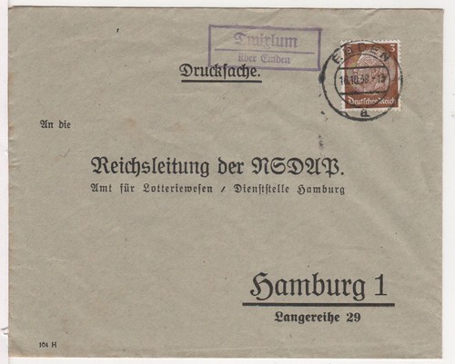 1938 landpost stpl - dr,