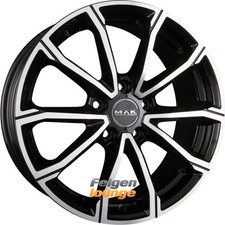 4 Alufelgen MAK DAVINCI Black