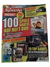 Computer Bild Spiele 100 PC Spiele Sonderheft Gratis DVD Vollversionen