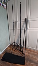 Fotostudio vidaxl Hintergrund-Set , Rahmen, Stativsystem 2 X Benutzt