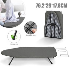 Bügelbrett Bügeltisch Bügelhilfe Dampfbügelbrett Bügelständer Bügelstation Grau