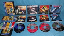 4 Sega Mega-CD Spiele Jurassic