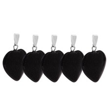 5pcs Kristallherz Edelstein