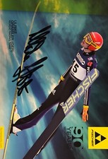 Autogramme  Ulrike Gräßler Skisprung Skispringen ORIGINAL Vize WM fliegt xyz