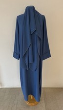 Abaya Elegantes Hijabi-Gewand in Blau