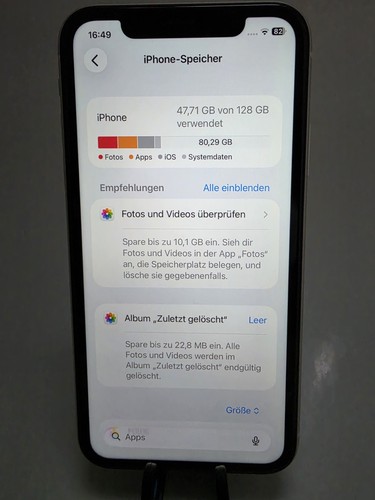 Apple iphone weiß 128 gb - apple,