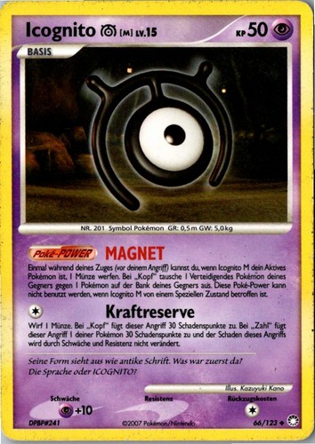 Pokemon icognito 123 - pokemon, m