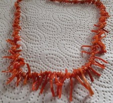 Vintage Halskette aus den 50 er Jahren Astkoralle
