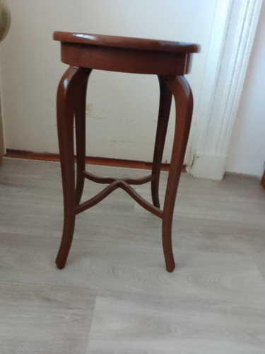 Vintage hocker holz - hocker, blumenbank