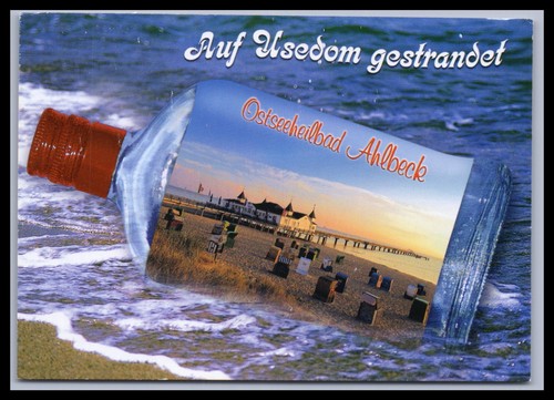 Ansichtskarte insel usedom - usedom, /