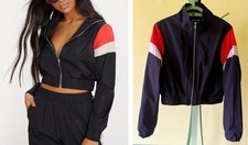 PrettyLittleThing, Bomberjacke,kurz Übergangsjacke,100%nylon Gr: 40