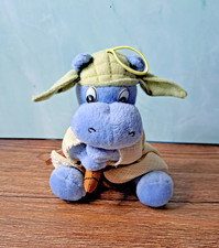 Ferrero Ü-Ei Happy Hippo Yoda Plüsch Nilpferd VINTAGE 2002 ca. 14cm unbespielt