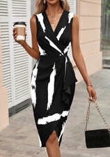 Cocktail midi sommer kleid - midi,
