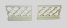 2 x LEGO® 3185 City,Gitter Zäune Friends weiss gebraucht wie auf dem Foto.