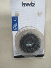 Marken Drahtbürste für die Bohrmaschine 70mm / NEU / Aktion PalX2Kis1