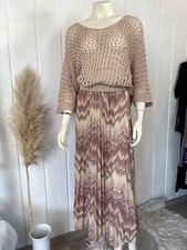 Plissee Rock Maxirock 38 40 42