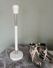 Lampenfuß Metall Nickel /