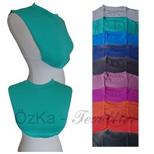 Dekollete Einsatz Krageneinsatz Bluseneinsatz Schummelkragen Uni Unterwäsche