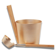 Sauna Set Kübel Kelle