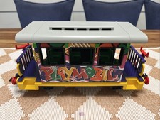Playmobil 4118 Personenwagen, 80er, Spur G LGB Eisenbahn Zug Graffiti