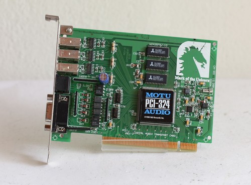 Motu pci 324 - motu, audio