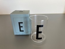 Design Letters Glas E wie neu