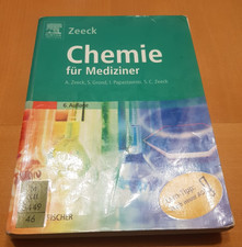 Chemie für Mediziner von Axel Zeeck (Taschenbuch, Lehrbuch (Veterinär-) Medizin)