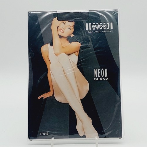 Wolford neon glanz stahl - s,