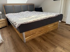 Wasserbett 180x210 Stufe 4 Eiche Kunstleder