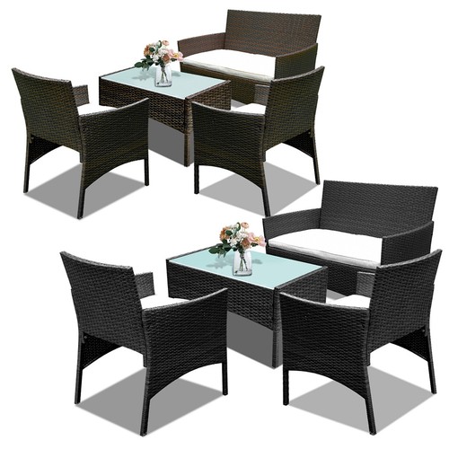 Sitzgruppe outdoor polyrattan - sitzgruppe,
