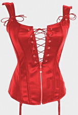 Kunstleder Vollbrust Corsage