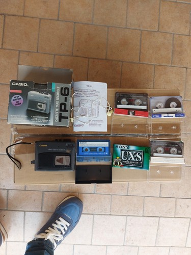Casio walkman tragbarer - tp-6,