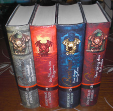 4x Jonathan Stroud Bartimäus 1-4 kpl. HC Samarkand Salomo Golem Pforte Magiers