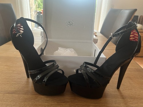 Pleaser high heels - pleaser, schwarz